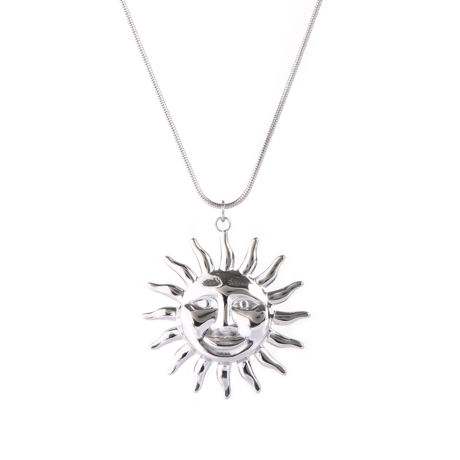 Collana pendenti - Collana Silver Sun