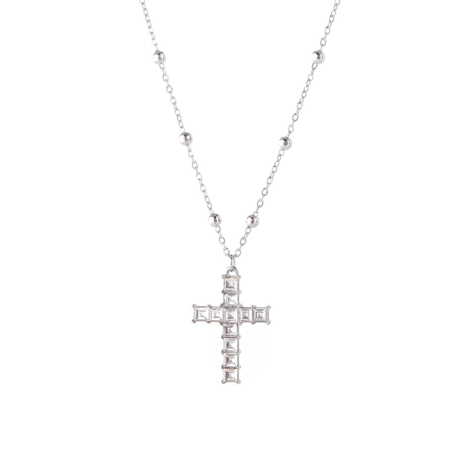 Collana pendenti con croce - Collana Icon Cross